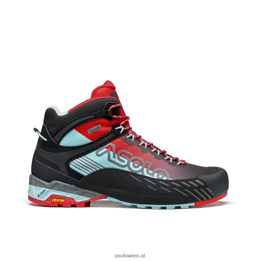 Eldo Mid GV Frauen Asolo Seladon/Mohnrot LBJ0X6139