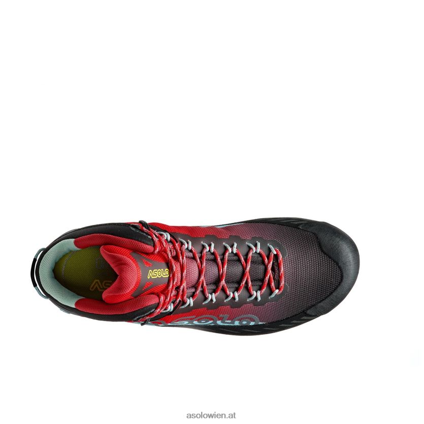 Eldo Mid GV Frauen Asolo Seladon/Mohnrot LBJ0X6139