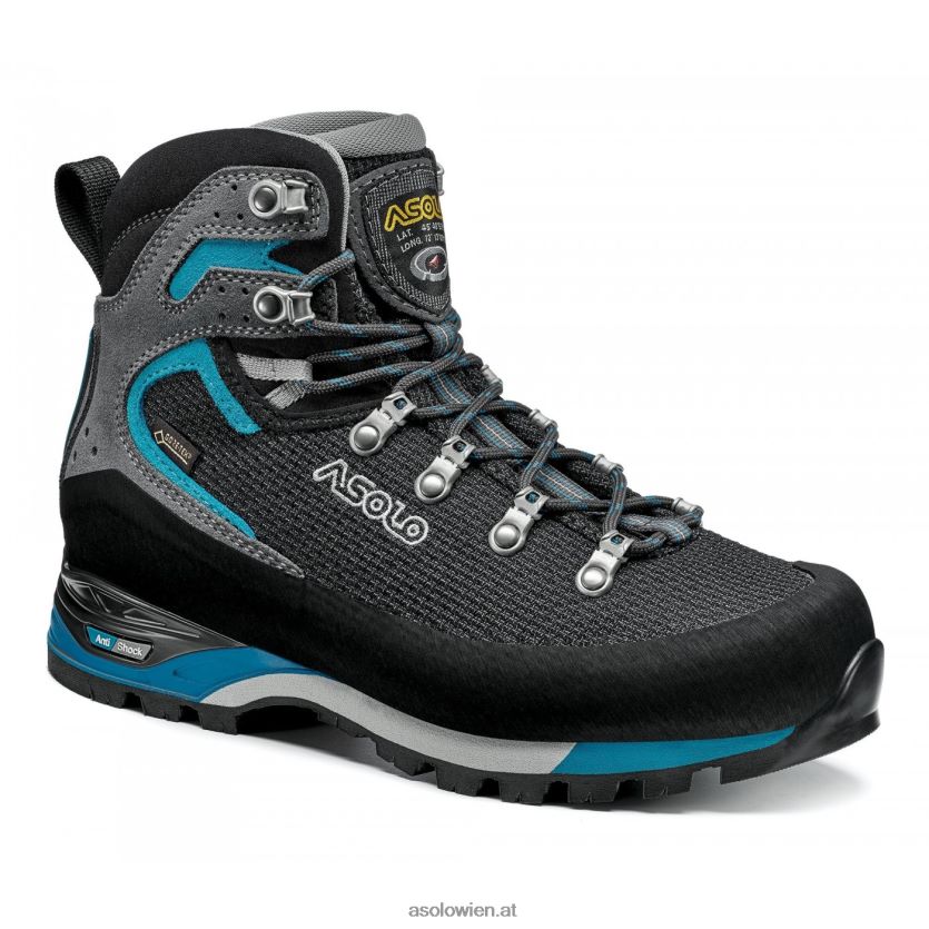 Corax GV Frauen Asolo schwarz/pfauenblau LBJ0X67