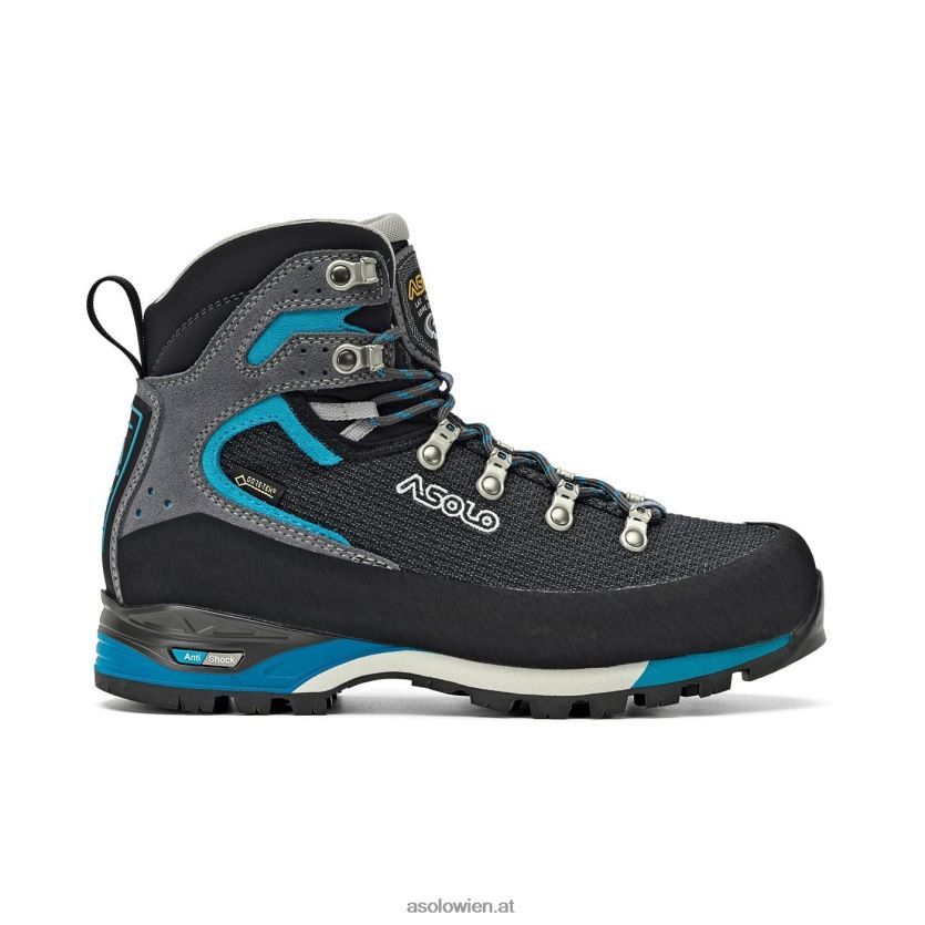 Corax GV Frauen Asolo schwarz/pfauenblau LBJ0X67