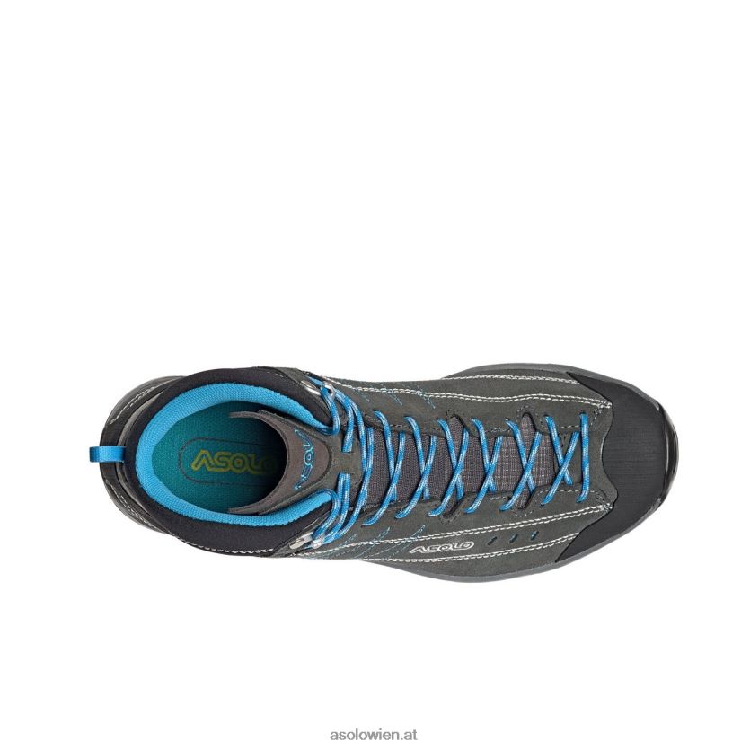Nucleon Mid GV Frauen Asolo Graphit/Silber/Cyanblau LBJ0X614