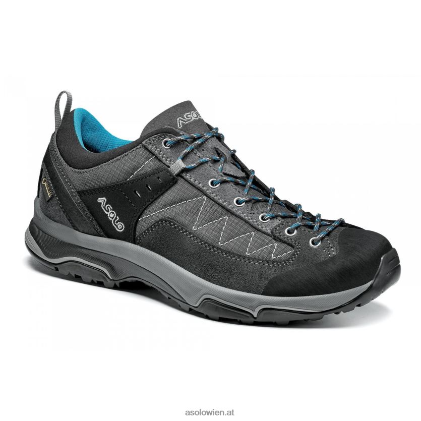 Pfeife gv Frauen Asolo Graphit/Cyanblau LBJ0X616