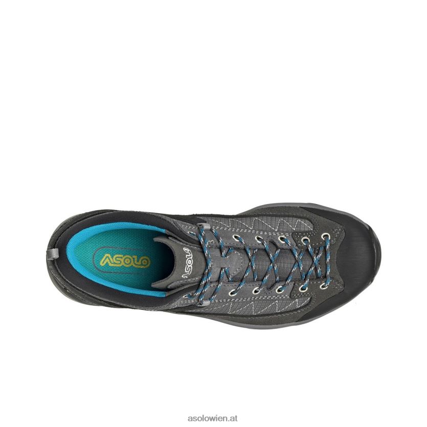 Pfeife gv Frauen Asolo Graphit/Cyanblau LBJ0X616