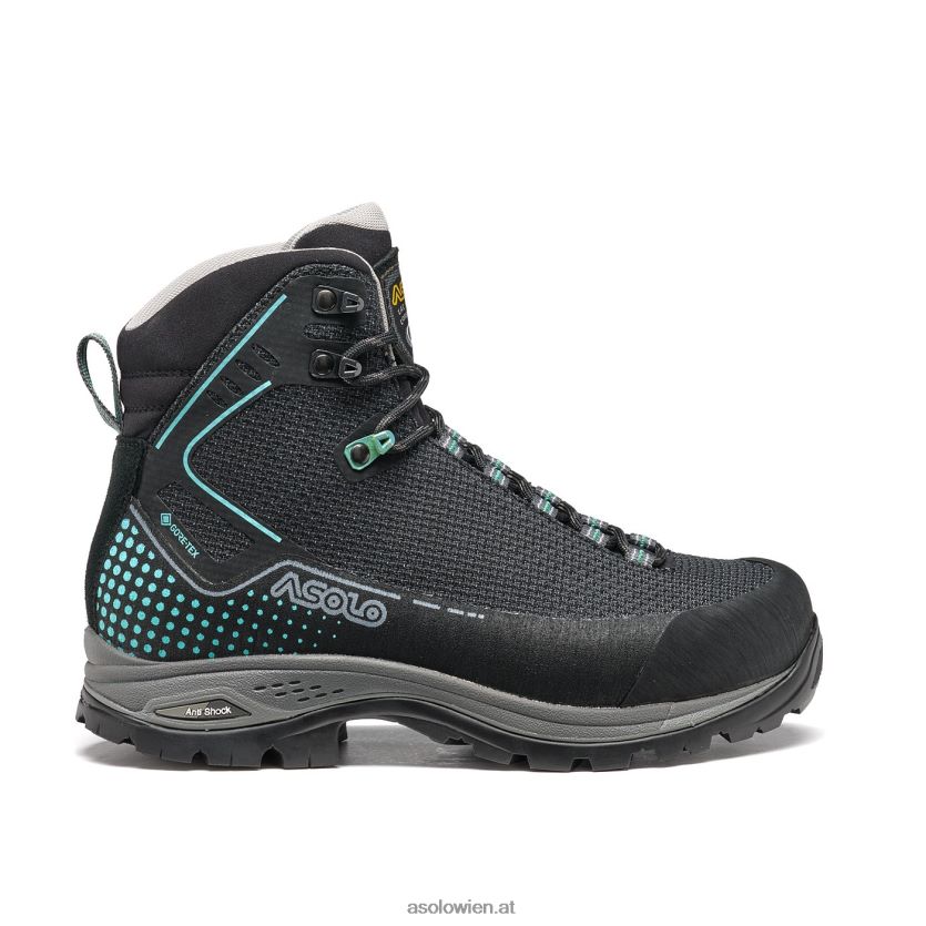 Altai Evo GV Frauen Asolo schwarz/bachgrün LBJ0X634