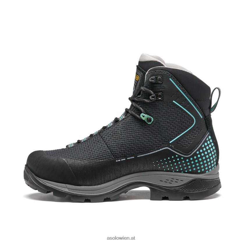 Altai Evo GV Frauen Asolo schwarz/bachgrün LBJ0X634