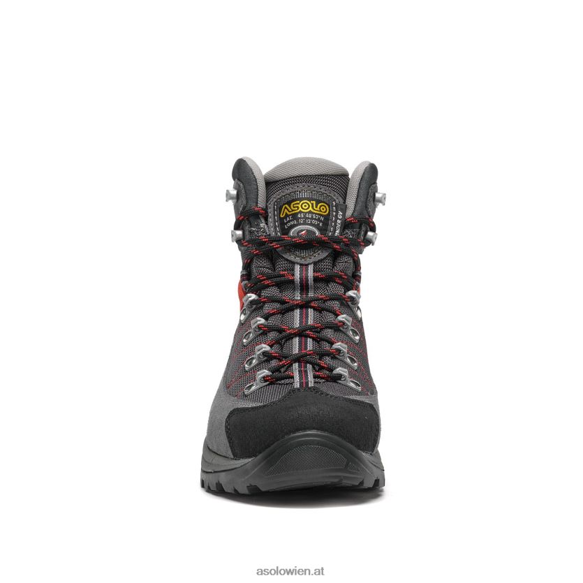 Finder gv Frauen Asolo Grau/Rotguss/Mohnrot LBJ0X6117