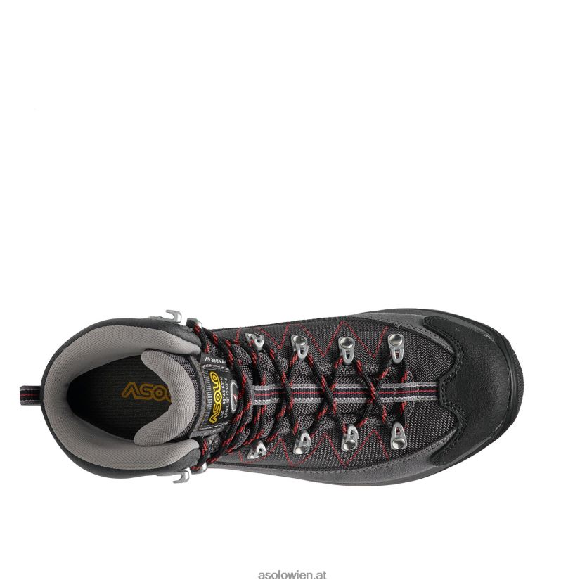 Finder gv Frauen Asolo Grau/Rotguss/Mohnrot LBJ0X6117