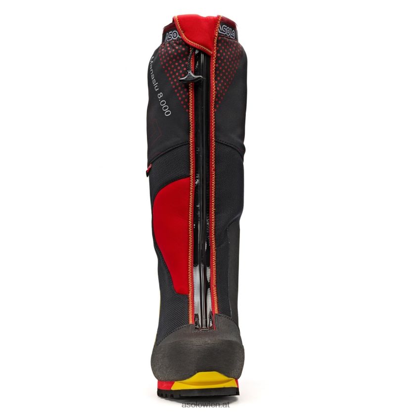 Manaslu 8000 GV Männer Asolo Schwarz Rot LBJ0X652