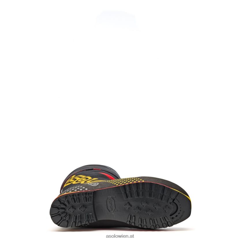 Manaslu 8000 GV Männer Asolo Schwarz Rot LBJ0X652