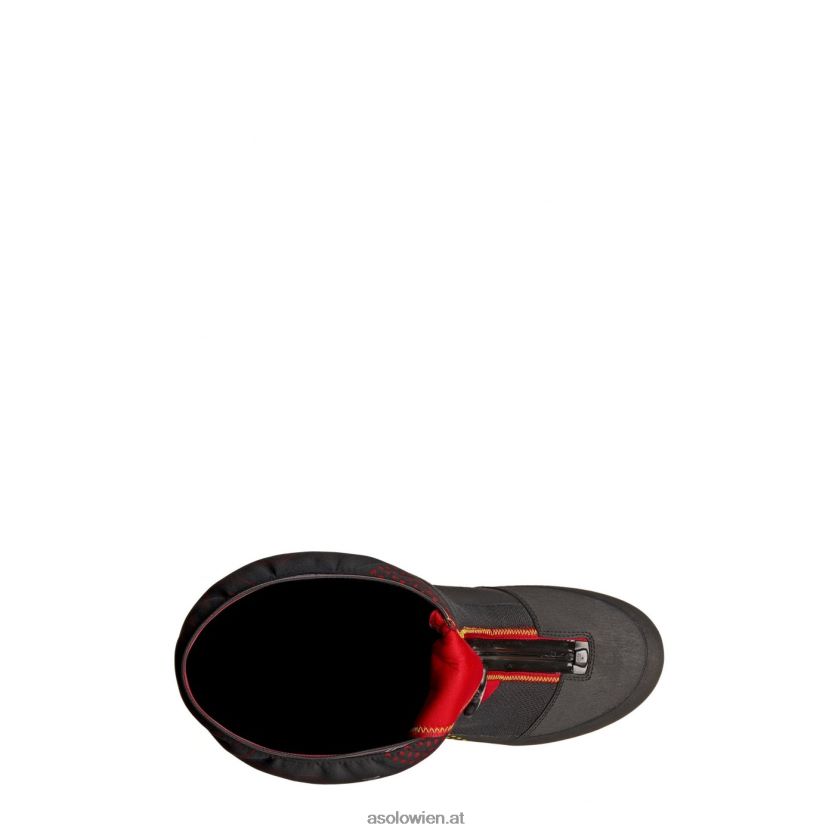 Manaslu 8000 GV Männer Asolo Schwarz Rot LBJ0X652